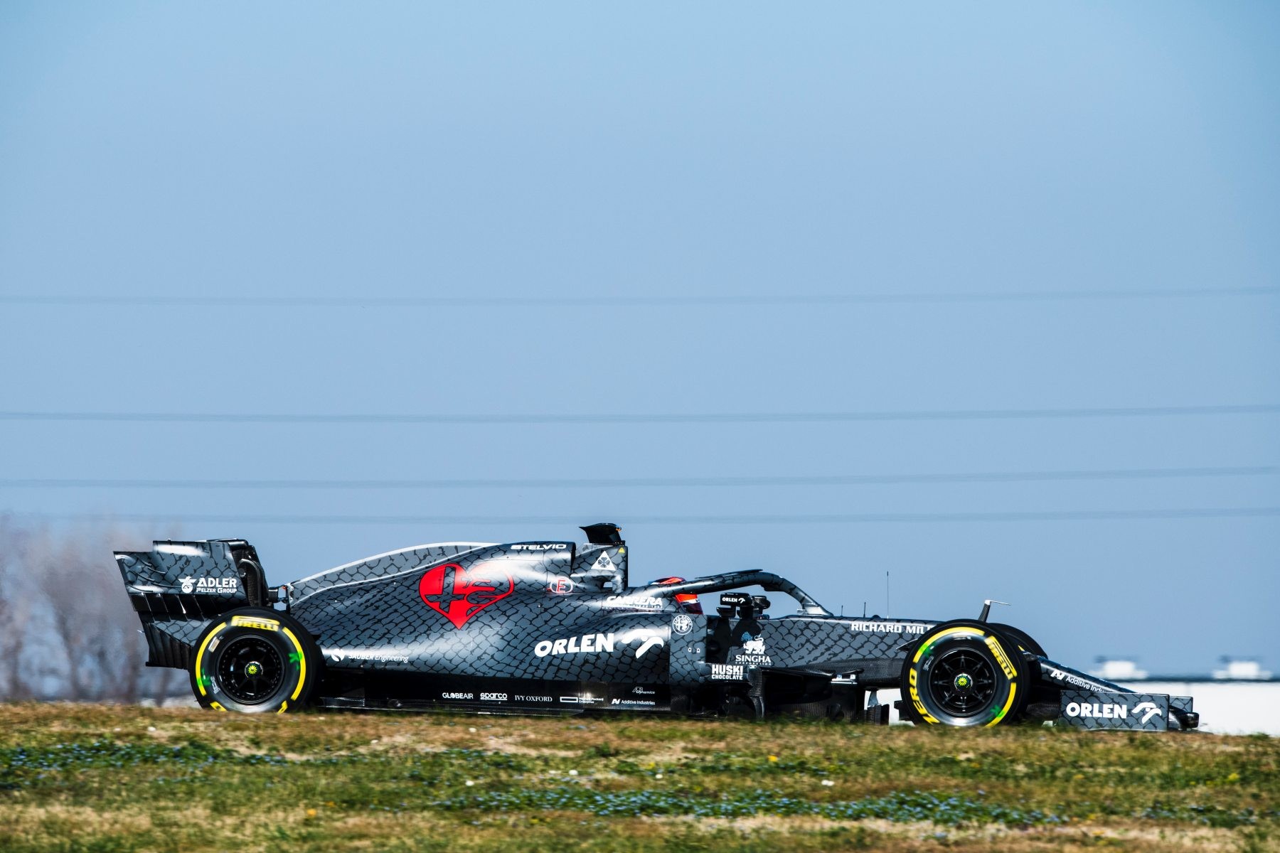 Kimi Räikkönen (Alfa Romeo) à Fiorano