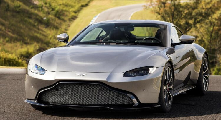 Aston Martin Vantage (2017) : 3/4 avant statique