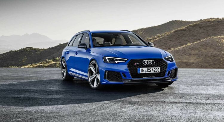 Audi RS4 Avant (2017) : 3/4 avant