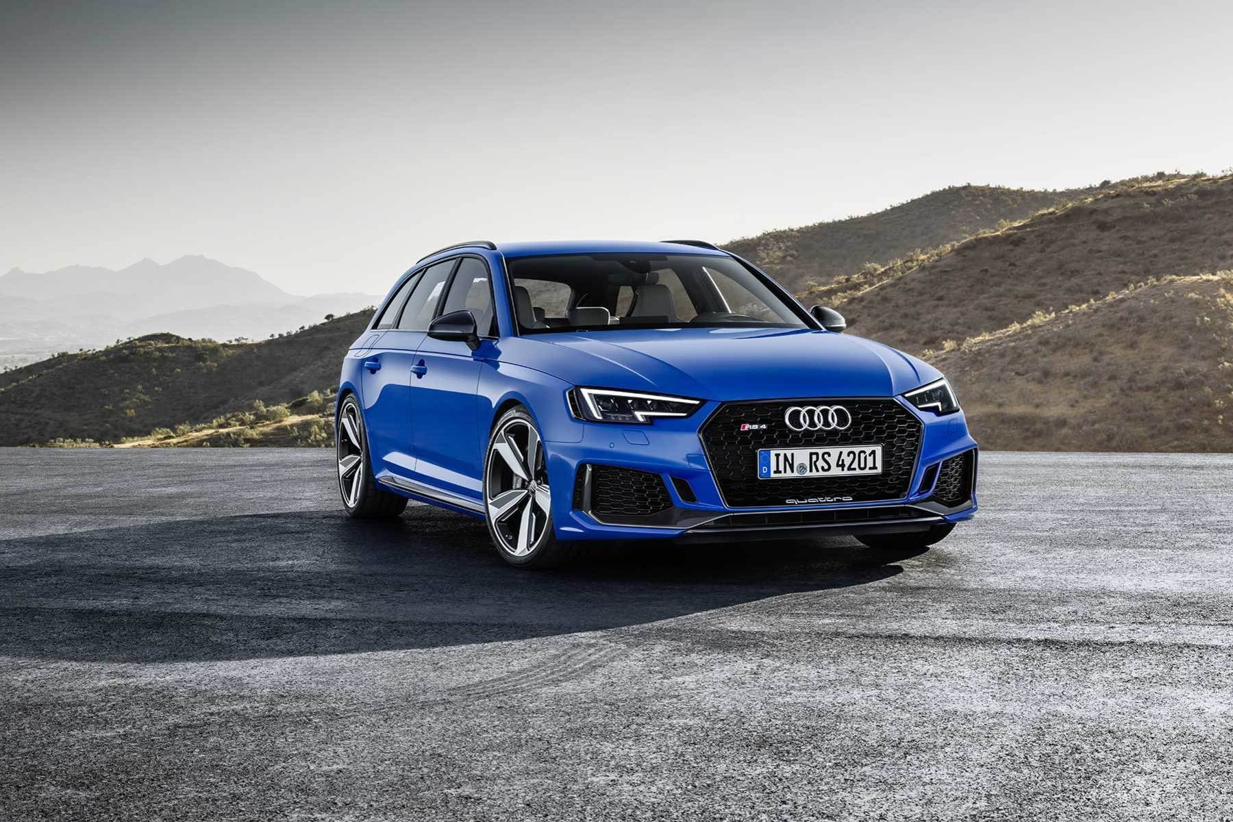 Audi RS4 Avant (2017) : 3/4 avant