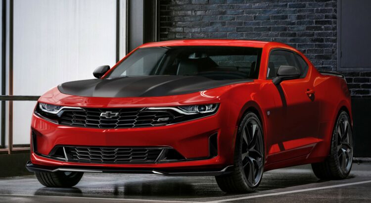 Chevrolet Camaro 1LE Turbo (2018) : 3/4 avant