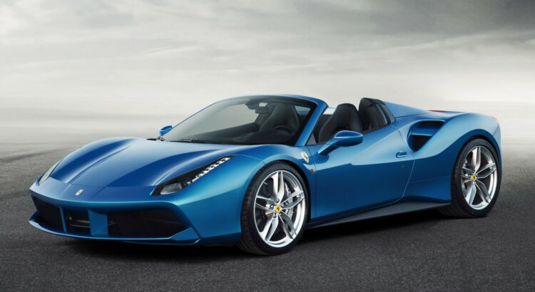 Le plus puissant cab' Ferrari, c'est la 488 Spider