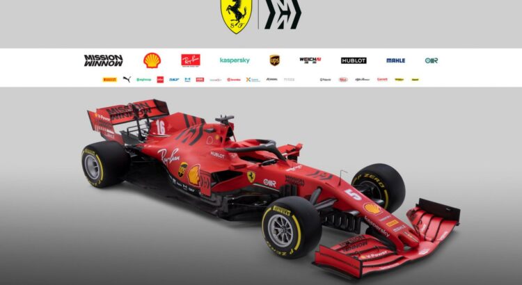 La Ferrari SF1000 pour la saison 2020 de Formule 1