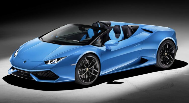 Lamborghini Huracan LP 610-4 Spyder à Francfort !