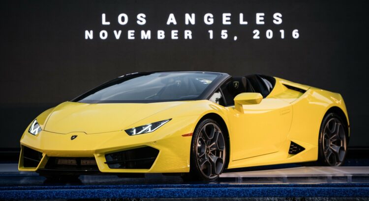 Lamborghini Huracan Spyder LP 580-2 (2017) - image constructeur