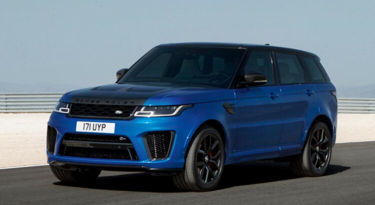 Land Rover Range Rover Sport SVR (2017) : en action