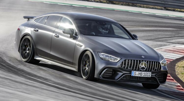 Mercedes-AMG GT 63 4MATIC+ 4 portes Coupé (2018) : drift sur circuit