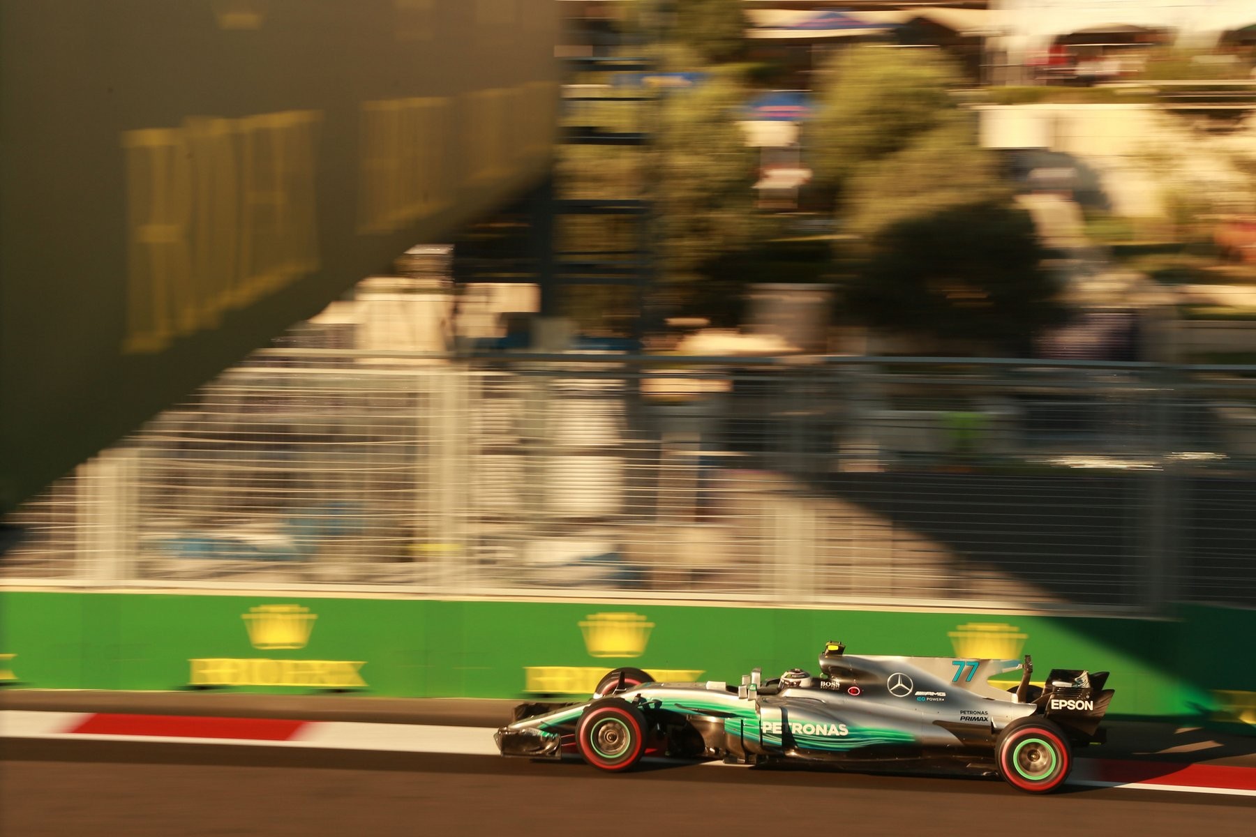 Valtteri Bottas (Mercedes) à Bakou