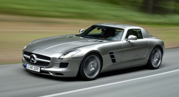 Supertest Mercedes SLS AMG: le papillon au combat!
