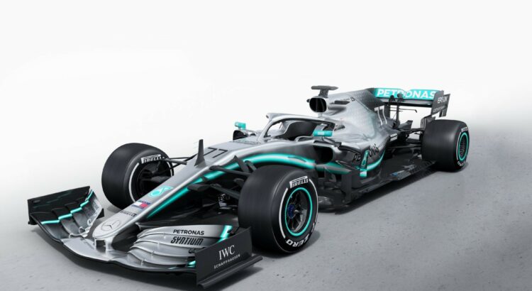 La Mercedes F1 W10 EQ Power+ pour la saison 2019 de F1