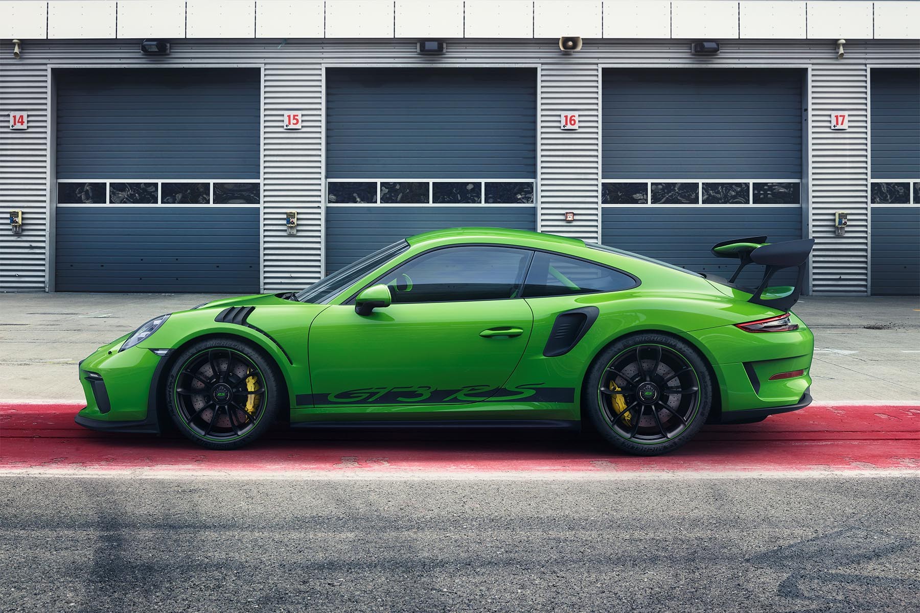 Porsche 911 (991) GT3 RS (2018) : profil