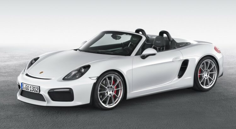 Le Porsche Boxster Spyder en vidéo
