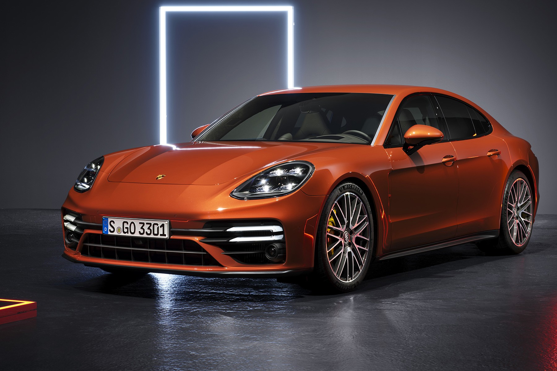 Porsche Panamera Turbo S (2020) : 3/4 avant