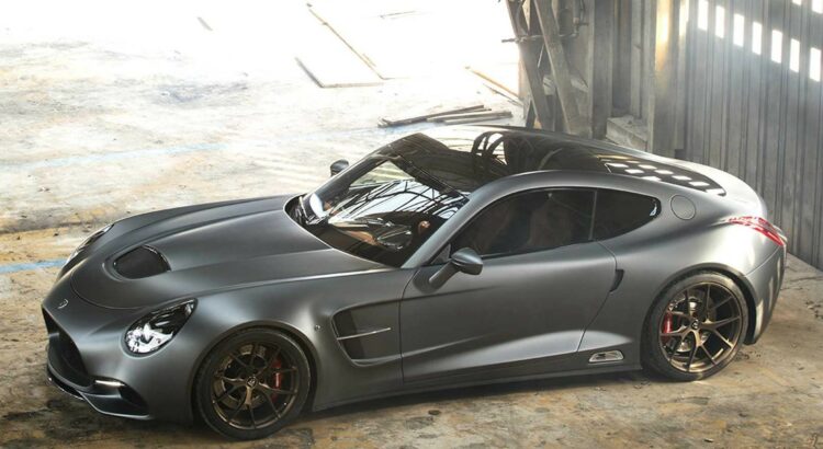 Puritalia Berlinetta (2019 ) : 3/4 avant gauche gris