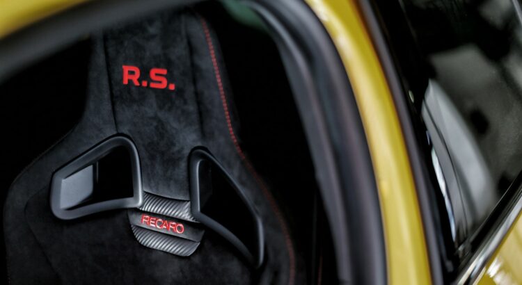Renault Mégane RS Trophy (2018) : détail siège sport Recaro