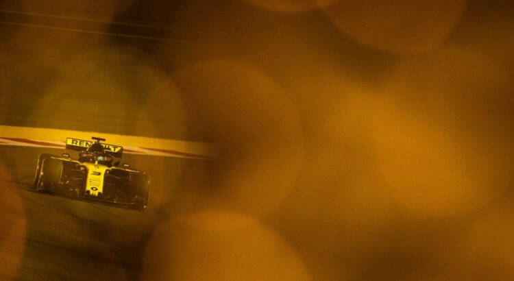 Daniel Ricciardo (Renault) à Sakhir