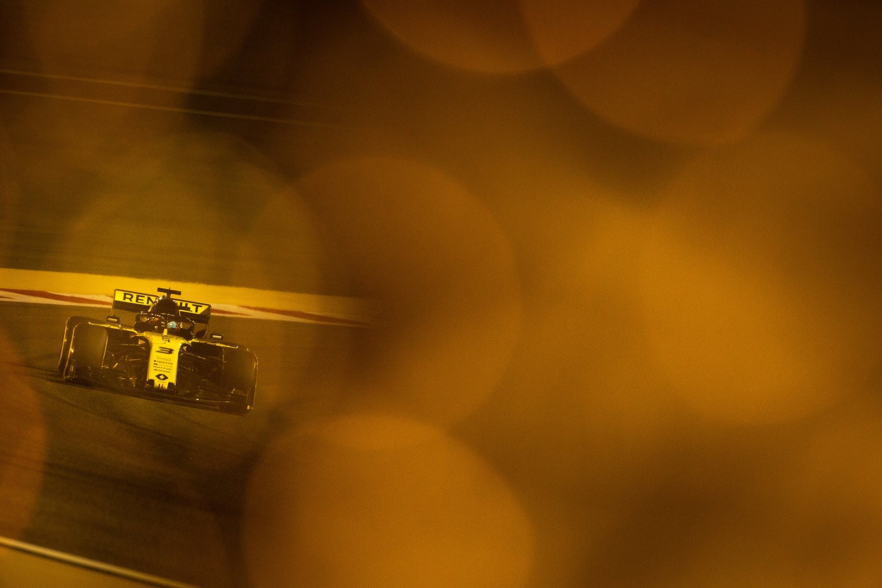 Daniel Ricciardo (Renault) à Sakhir