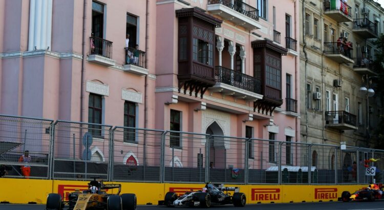 Nico Hülkenberg (Renault) à Bakou