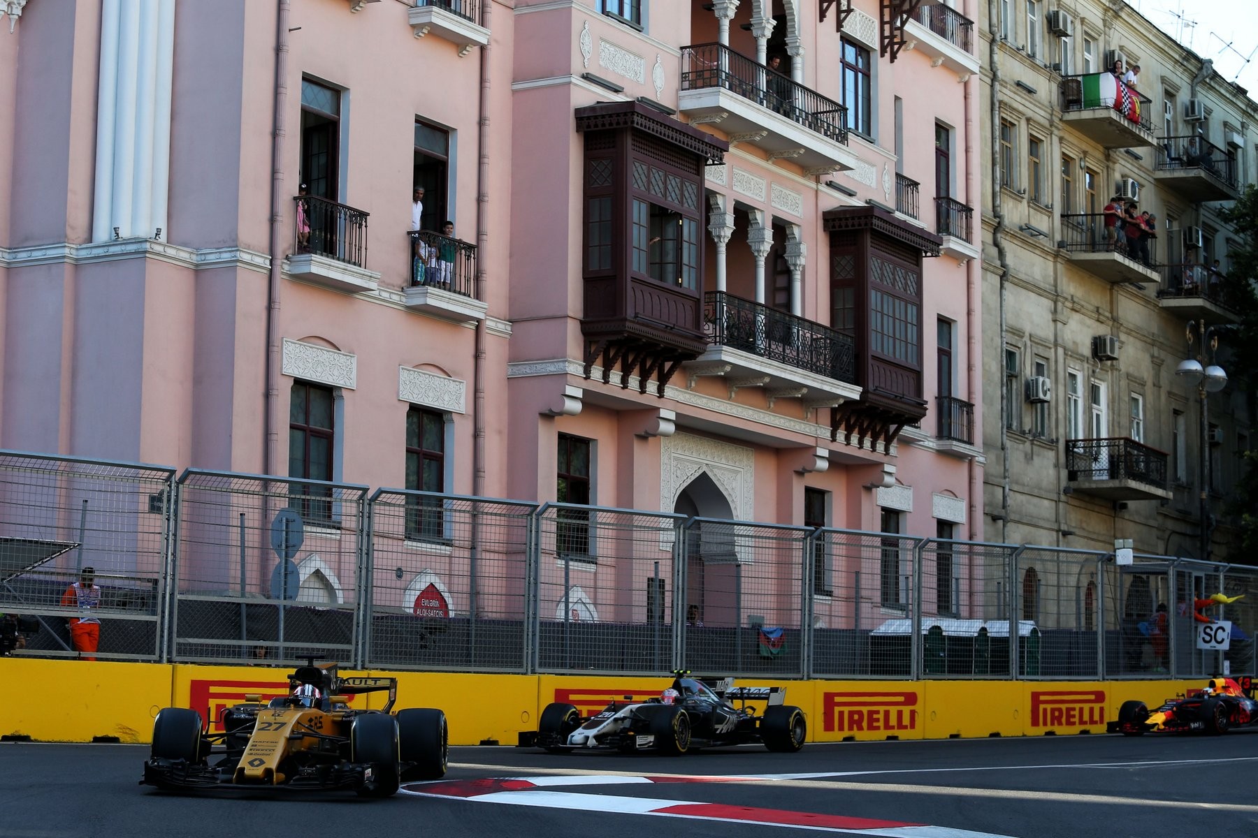 Nico Hülkenberg (Renault) à Bakou
