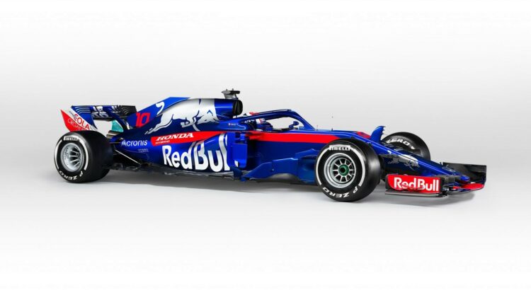 La Toro Rosso STR13 pour la saison 2018 de Formule 1