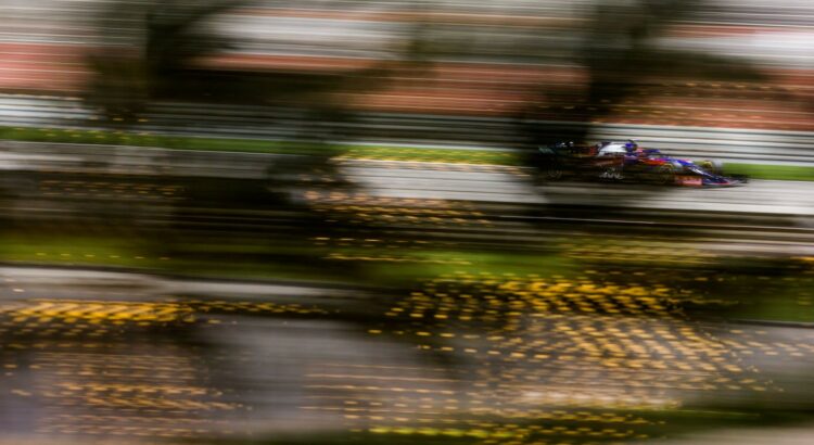 Daniil Kvyat (Toro Rosso) à Sakhir