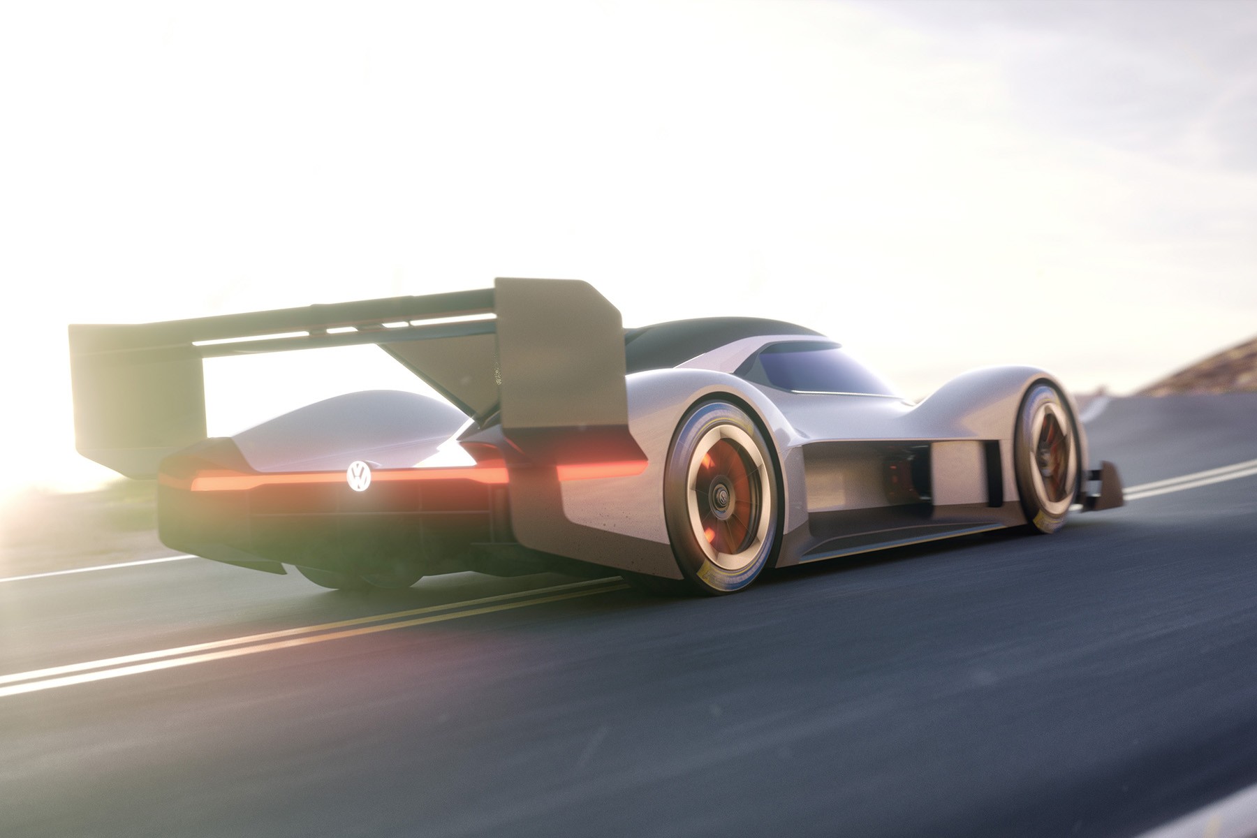 Volkswagen ID R (2018) : ce prototype aux faux airs de LMP1 est 100% electrique 
