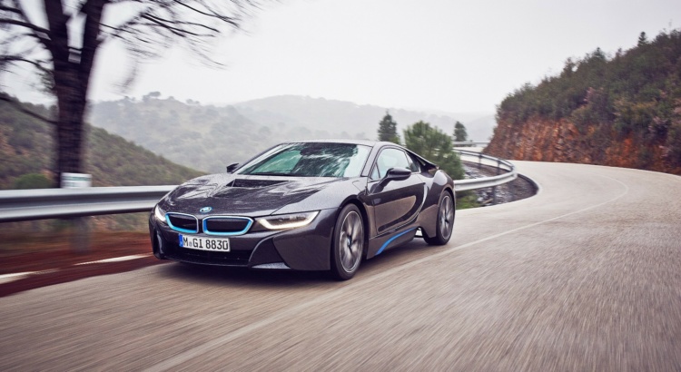 BMW i8 1.5i TwinPower Turbo Hybride 362  BVA6 "Pure Impulse" (Coupé)