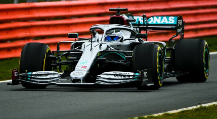 Valtteri Bottas (Mercedes) à Silverstone
