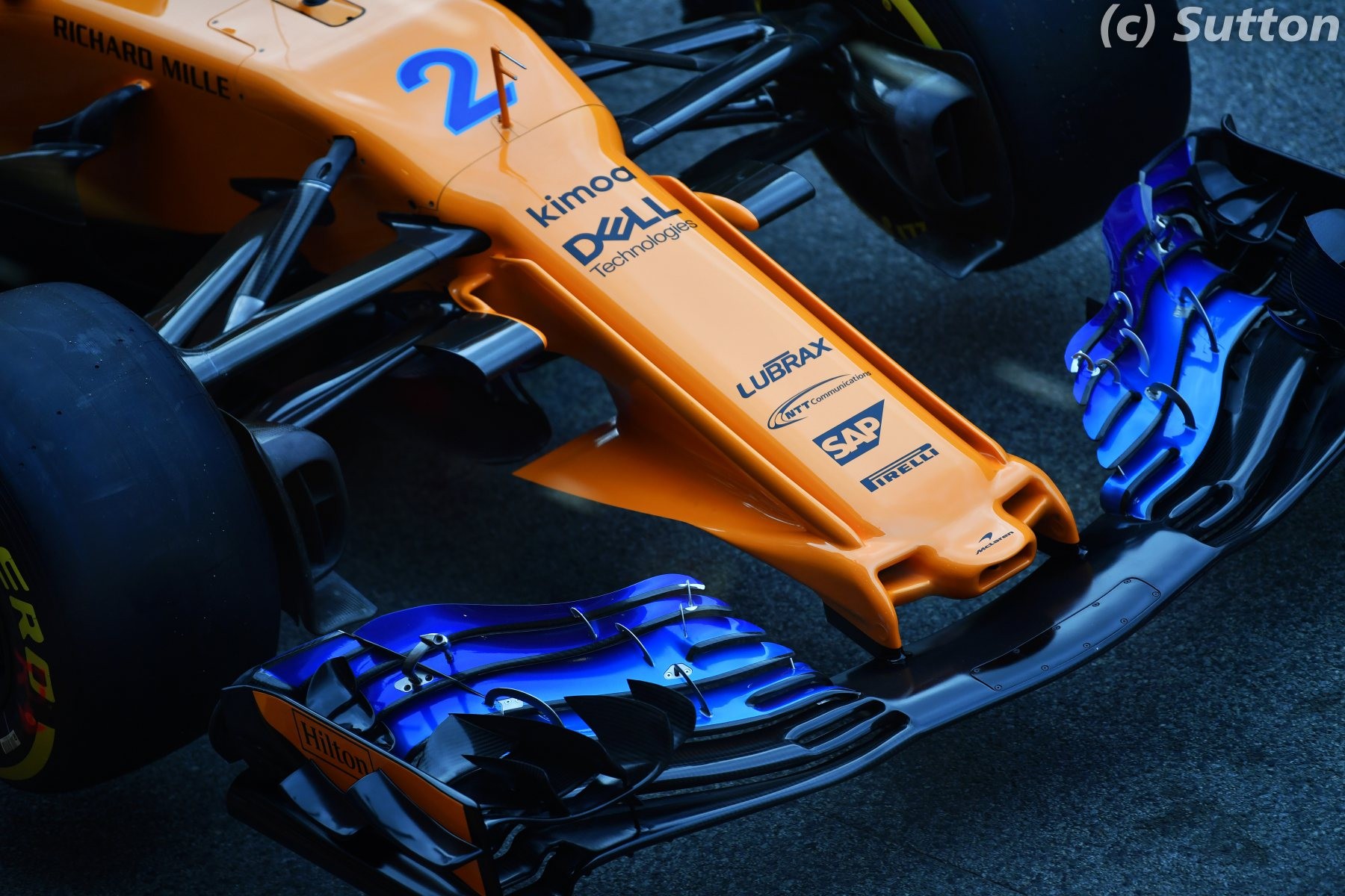 Le nouveau nez de McLaren à Barcelone