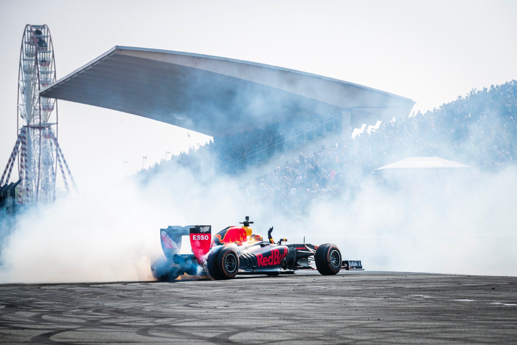 Max Verstappen (Red Bull) à Zandvoort