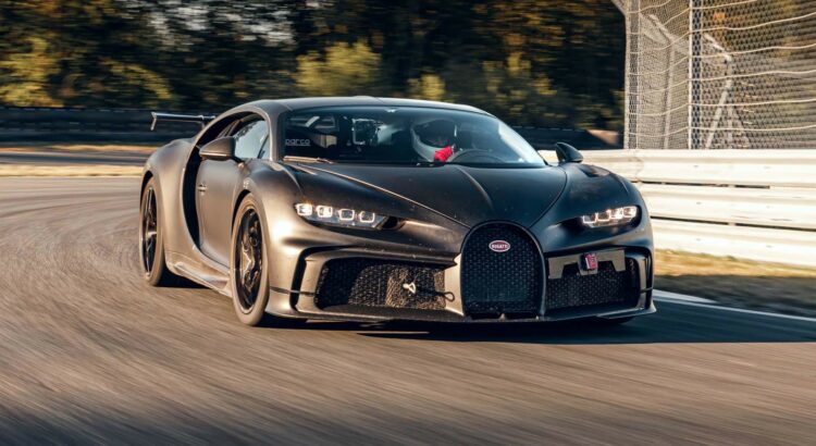 La Bugatti Chiron Pur Sport en développement