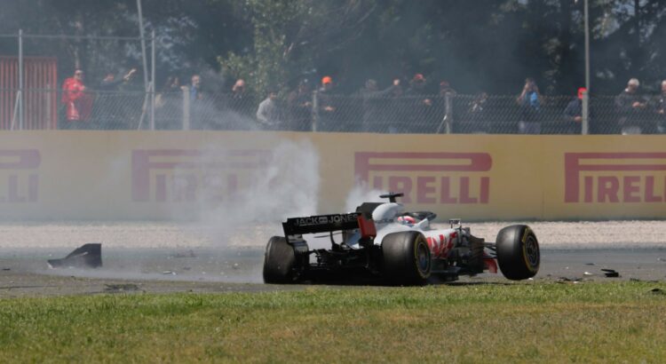 La première partie de saison de Romain Grosjean a été difficile, avec plusieurs incidents. A Barcelone, il a fait un tête-à-queue dans le premier tour et provoqué un gros accident. Le Franco-Suisse s'est relancé au Red Bull Ring, en décrochant la quatrième place, le meilleur résultat de Haas. Il a dominé Kevin Magnussen jusqu'à la fin de la saison