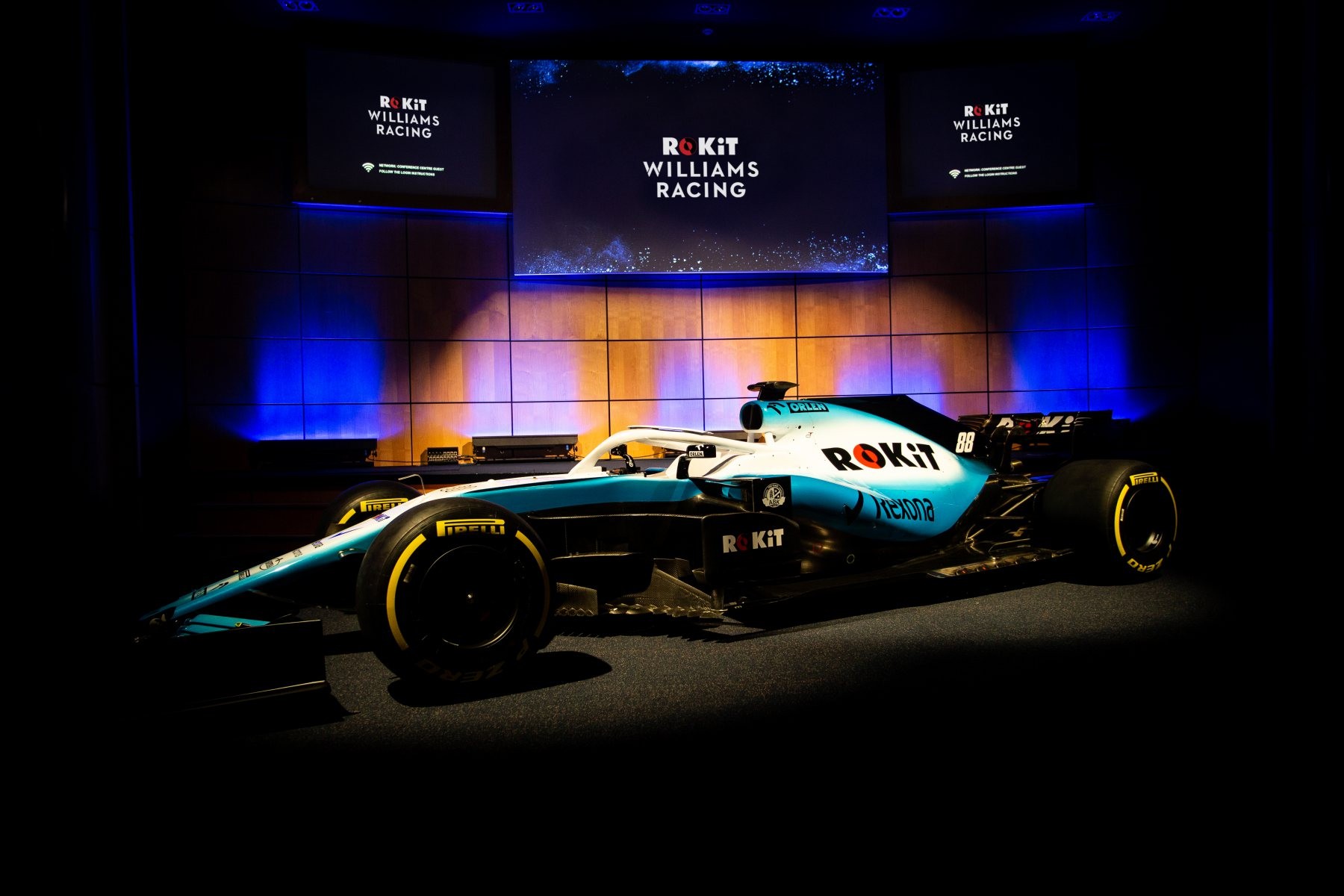 Les nouvelles couleurs de Williams pour la saison 2019 de F1
