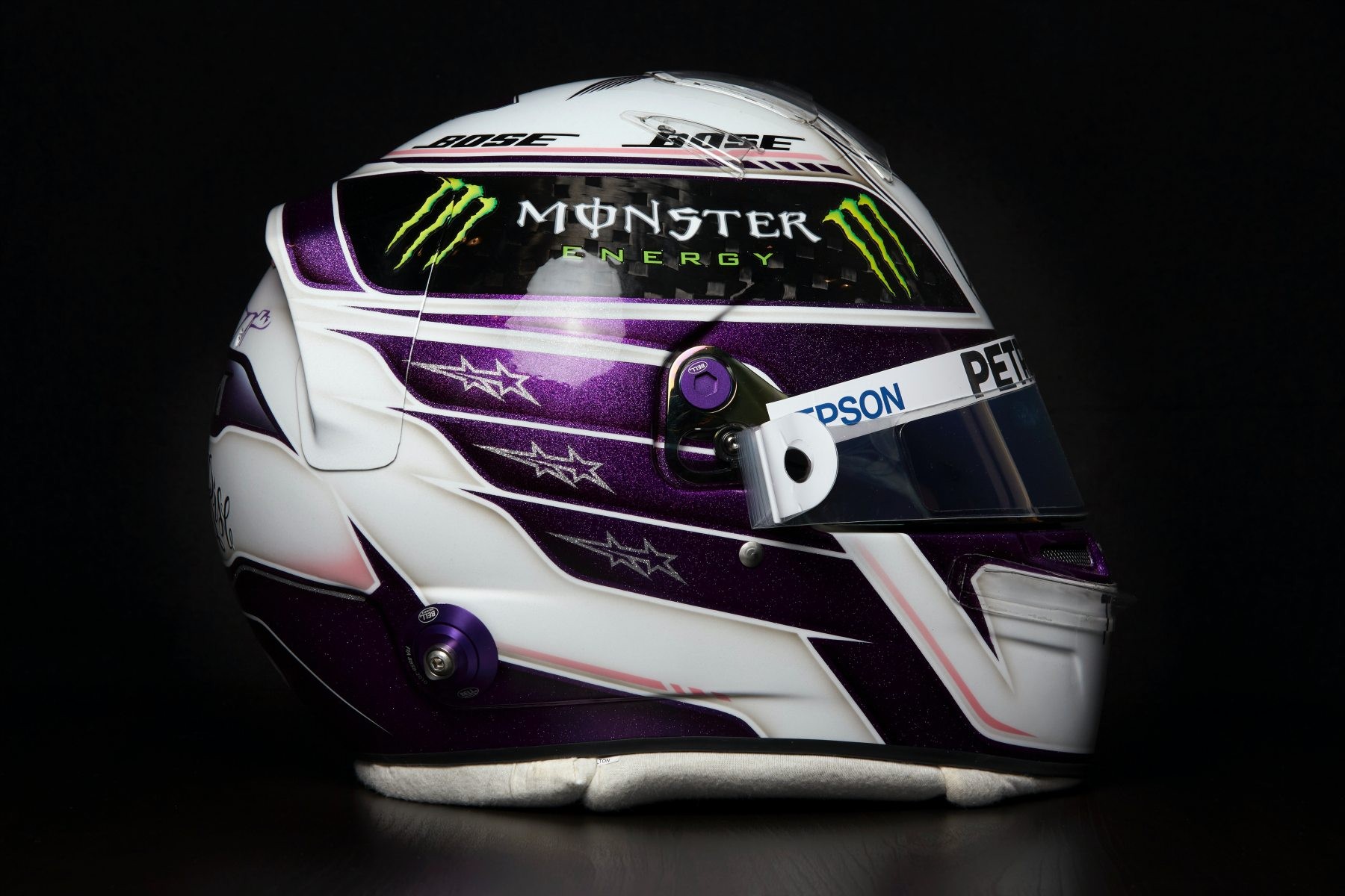 Les casques de Lewis Hamilton pour la saison 2020 de F1