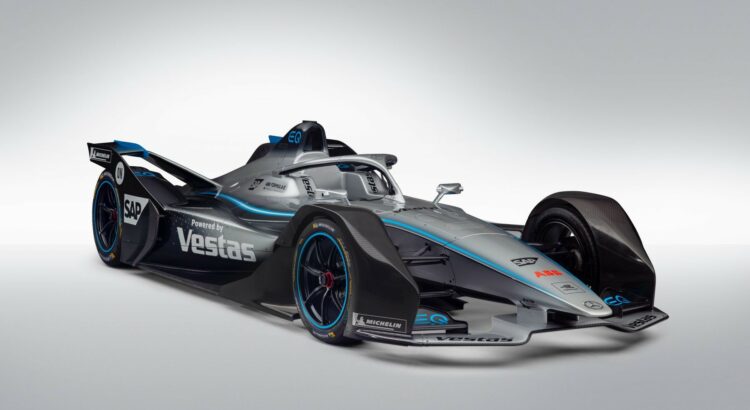 La Mercedes-Benz EQ Silver Arrow 01 pour la saison 2019-2020 de Formule E