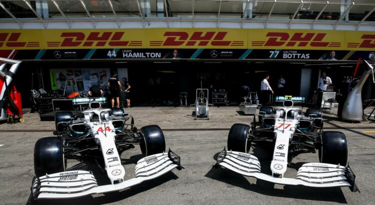 Les couleurs spéciales de Mercedes à Hockenheim