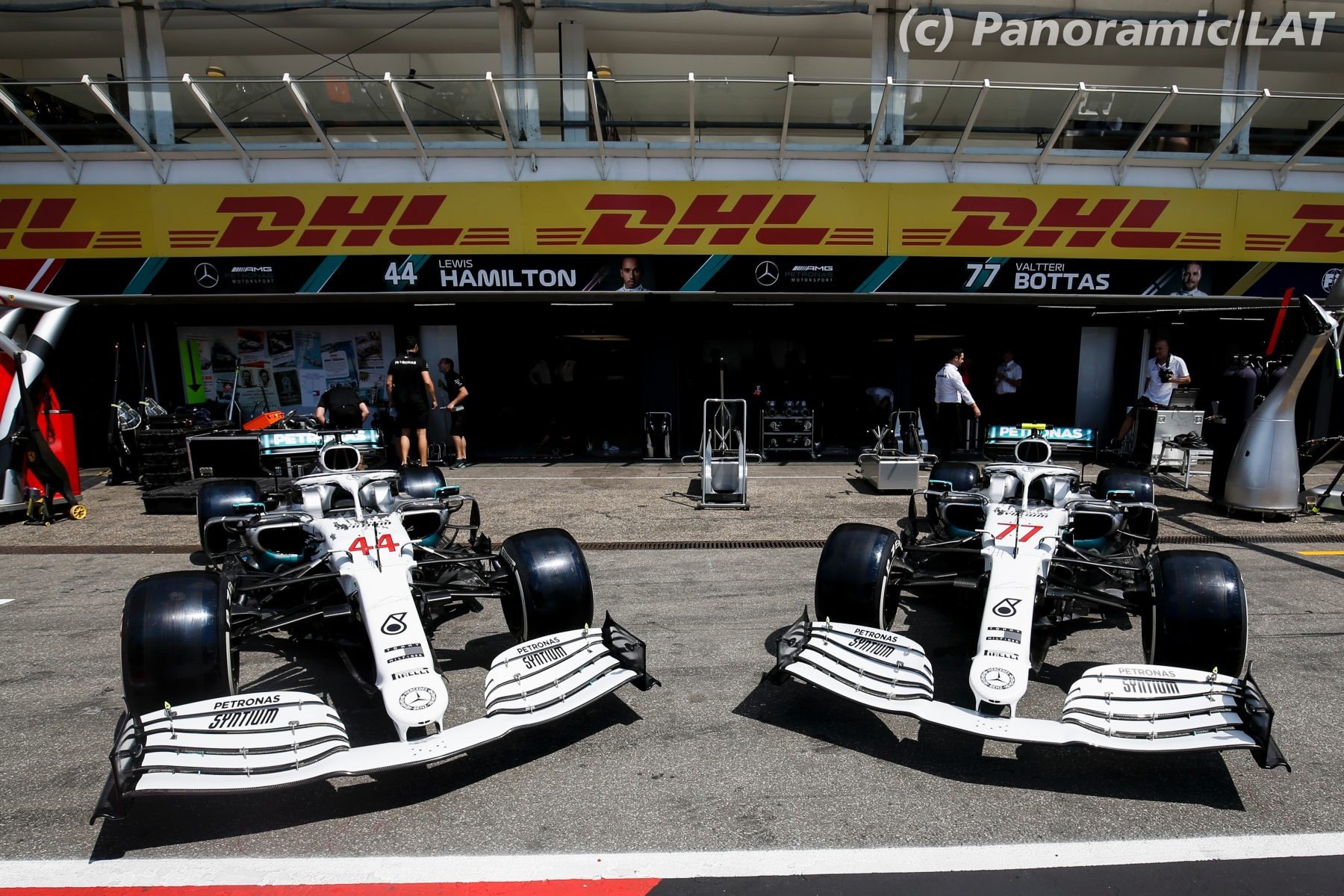 Les couleurs spéciales de Mercedes à Hockenheim