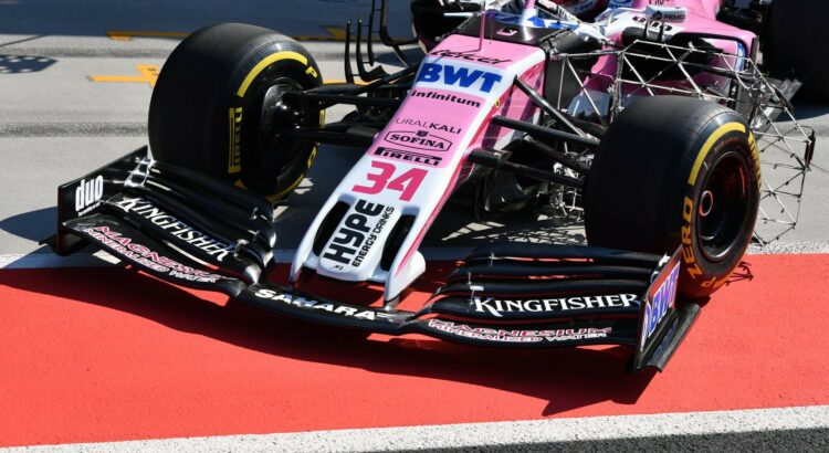 Force India teste un aileron pour 2019 à Budapest
