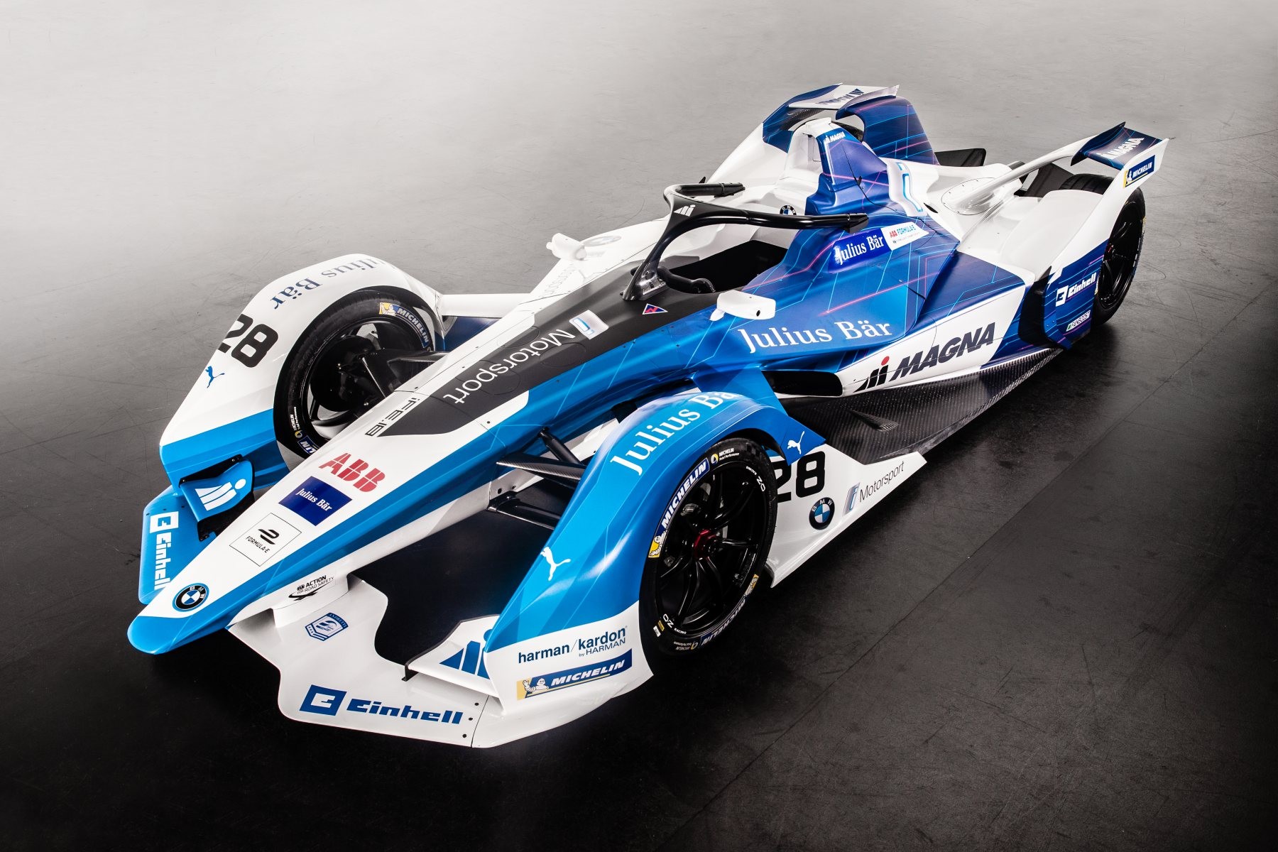 La BMW iFE.18 pour la saison 2018-2019 de Formule E