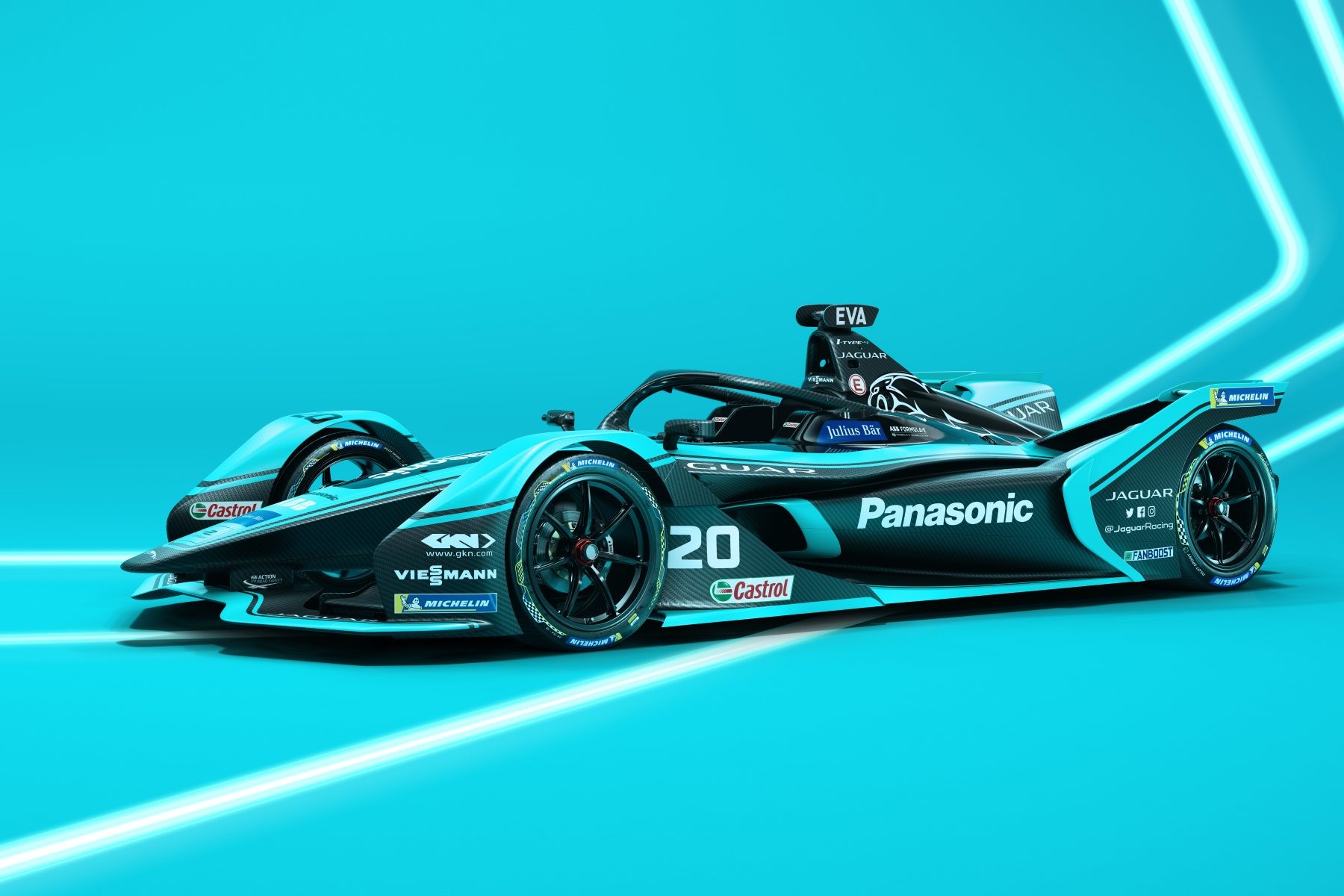 La Jaguar I-TYPE 4 pour la saison 2019-2020 de Formule E