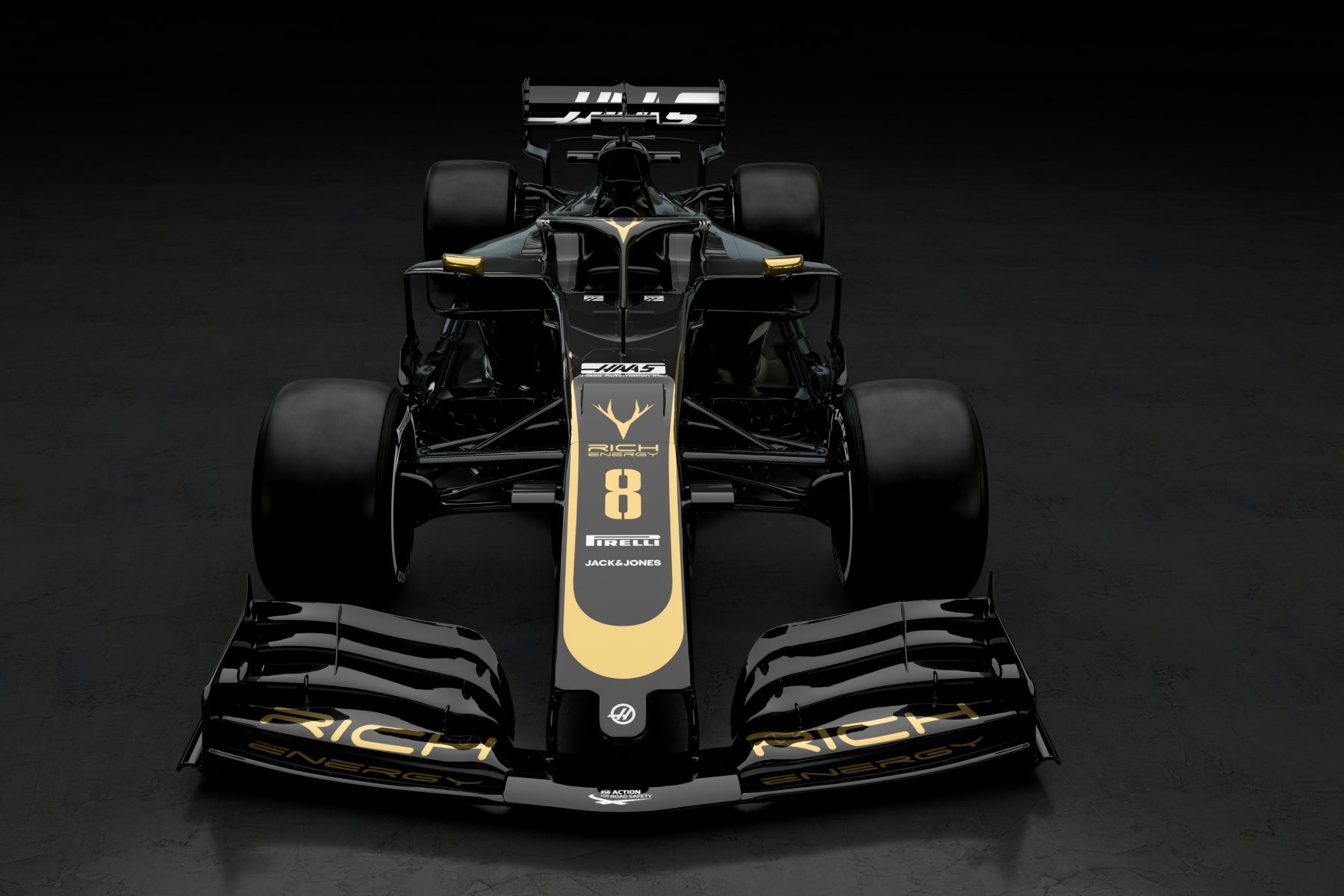 Les couleurs de Haas pour la saison 2019