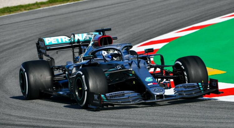 Valtteri Bottas (Mercedes) à Barcelone