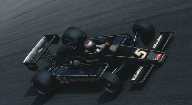 Effet de sol et jupes (Lotus 78)