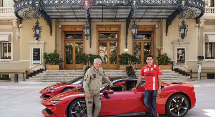 La Ferrari SF90 Stradale star du court-métrage "Le Grand Rendez-vous" avec Charles Leclerc, réalisé par Claude Lelouch.