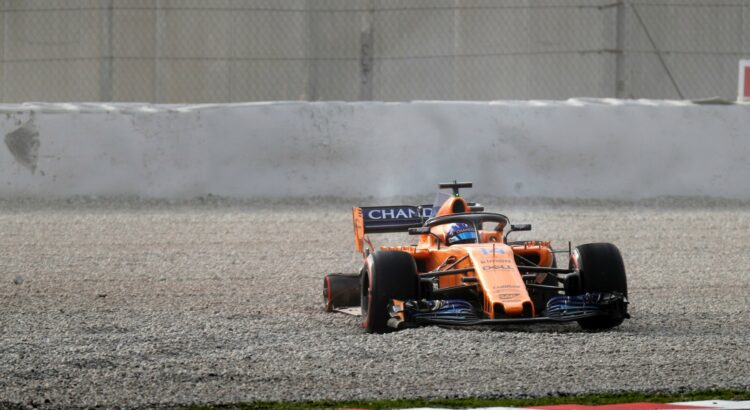 Fernando Alonso (McLaren) à Barcelone