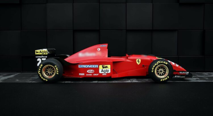 La Ferrari 412 T2 châssis 157, la première Ferrari pilotée par Michael Schumacher