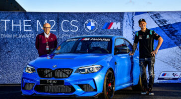 Fabio Quartararo et sa BMW M2 CS