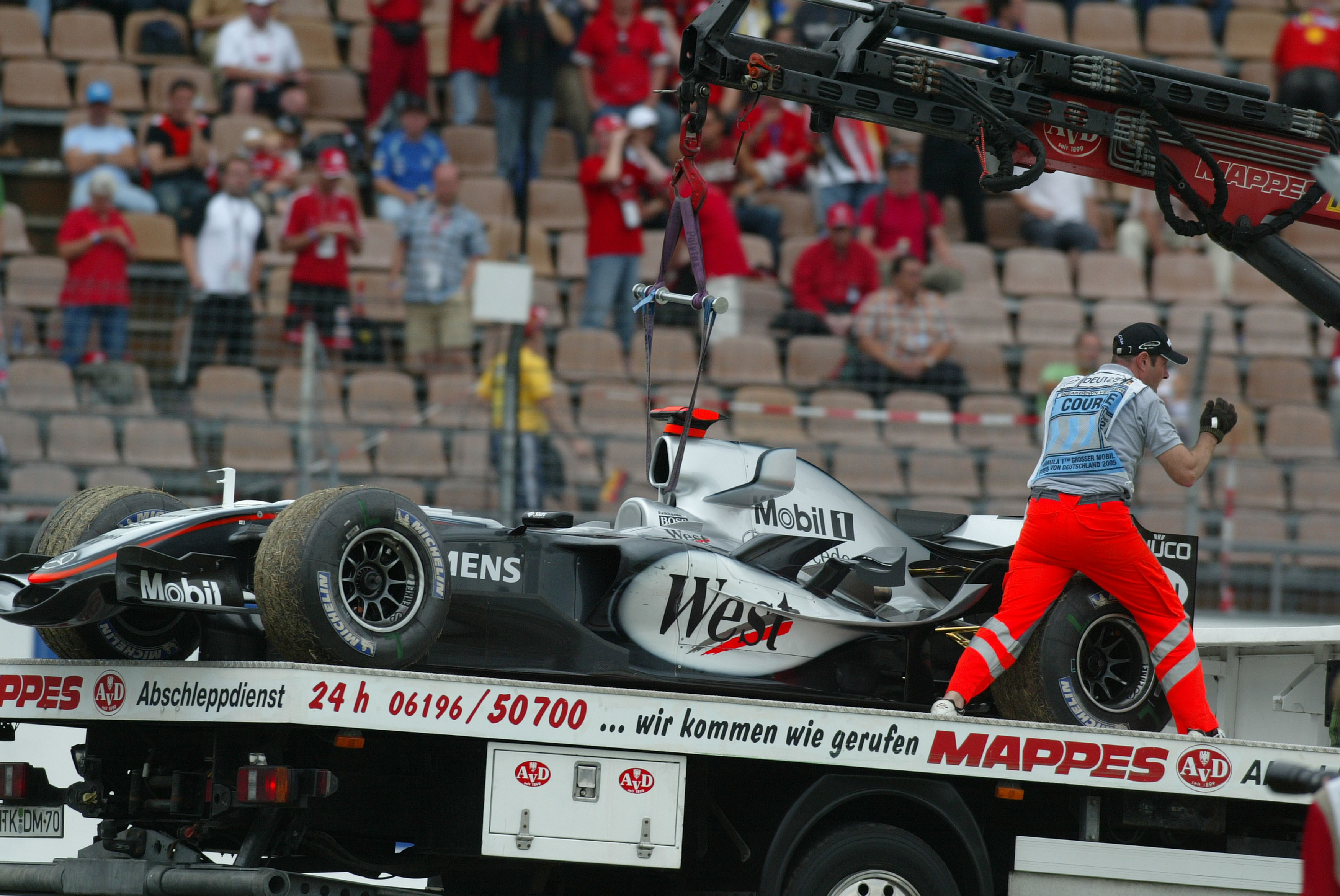 Kimi Räikkönen (Alfa Romeo Racing) : GP d'Europe 2005 (Nürburgring)