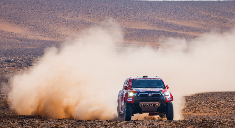 4ème victoire d'étape pour Al-Attiyah-Baumel (Toyota), bien décidé à jouer la gagne jusqu'au bout !
