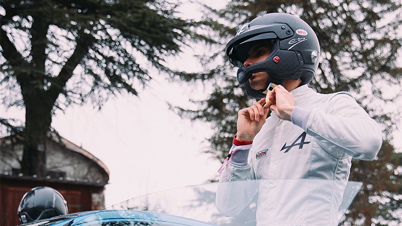 Première expérience en rallye pour Esteban Ocon.